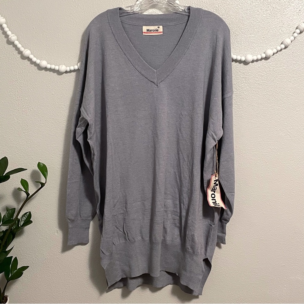 Maronie Tunic Cozy Sweater Long Sleeve